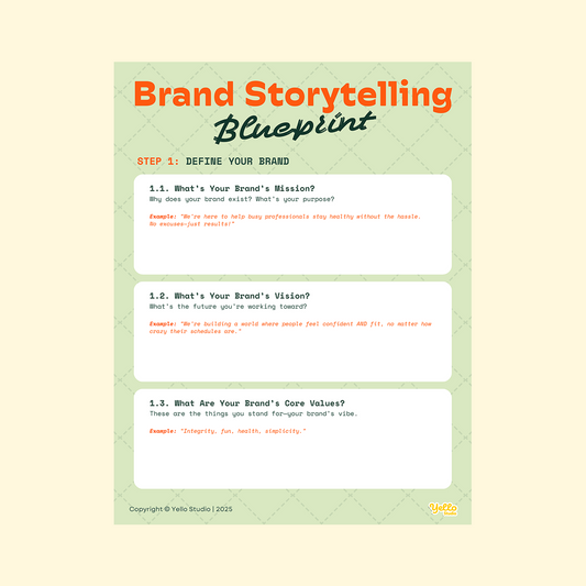 FREE Brand Storytelling Blueprint