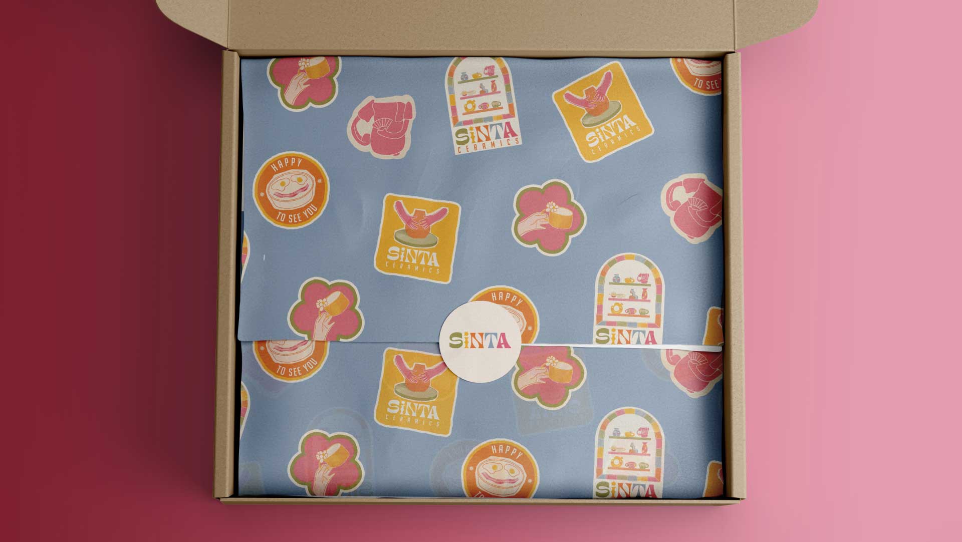 Wrapper product design for Sinta